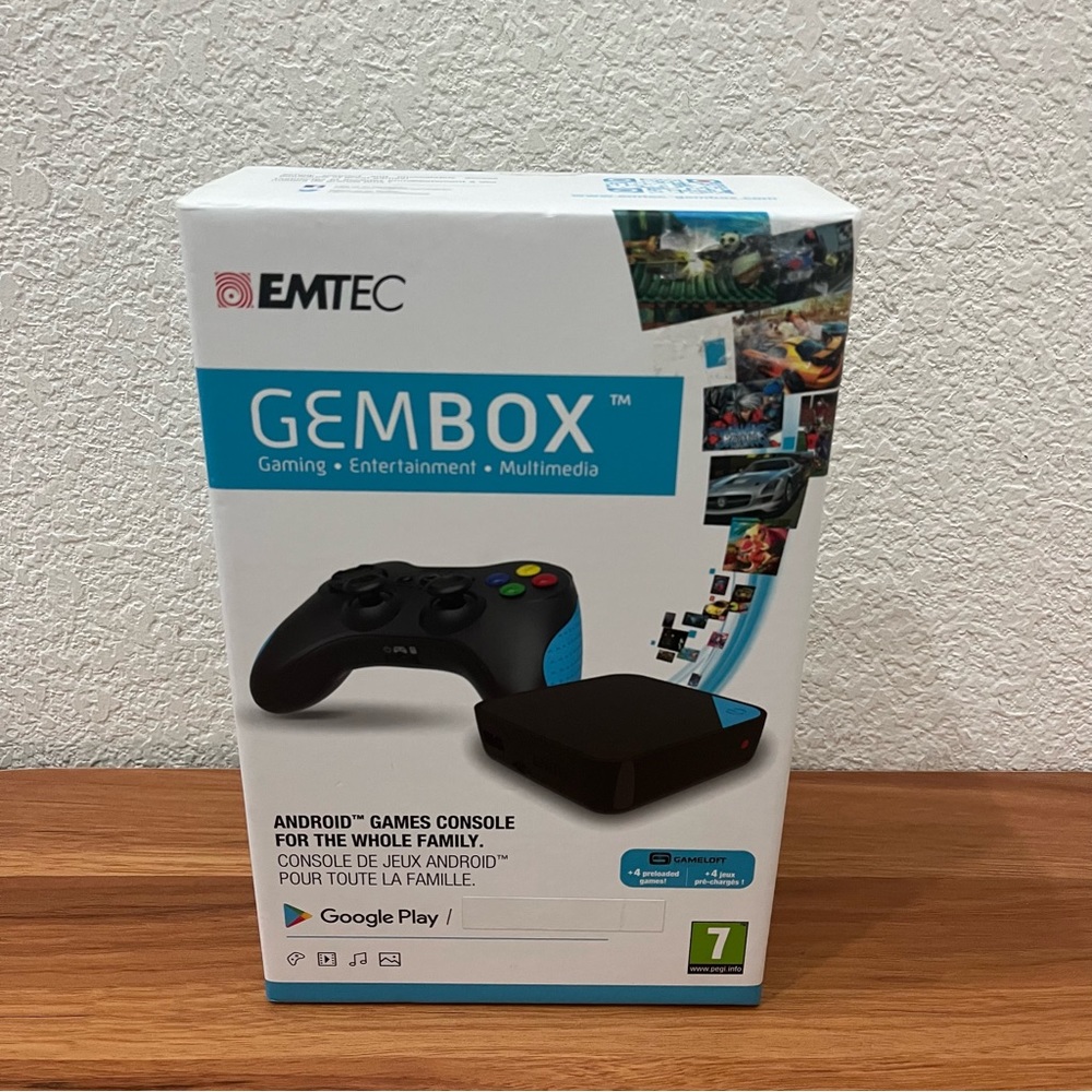 EMTEC Gem Box Android Game Console - New In Box